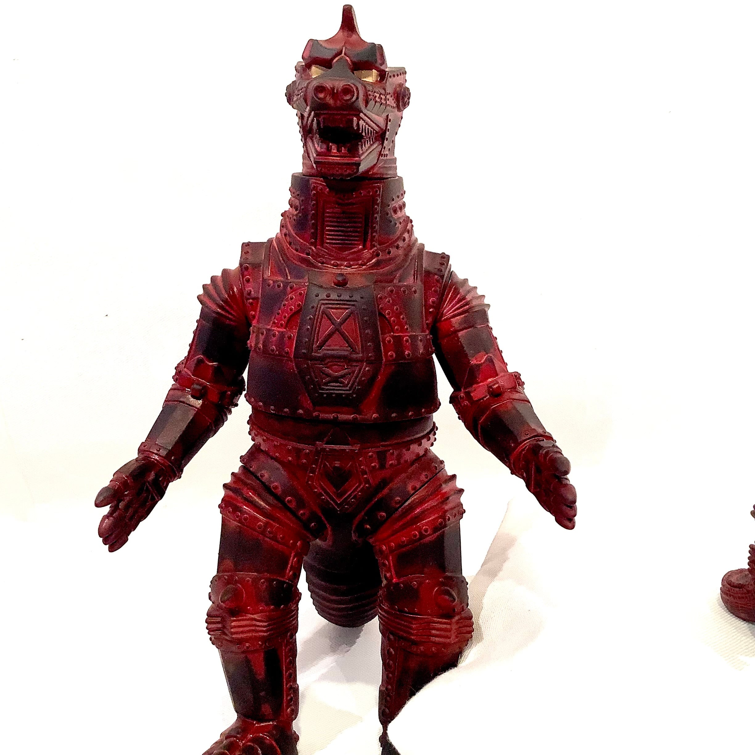 マルサン 350 メカゴジラ MechaGODZILLA paint by Yoshizaka Takashi