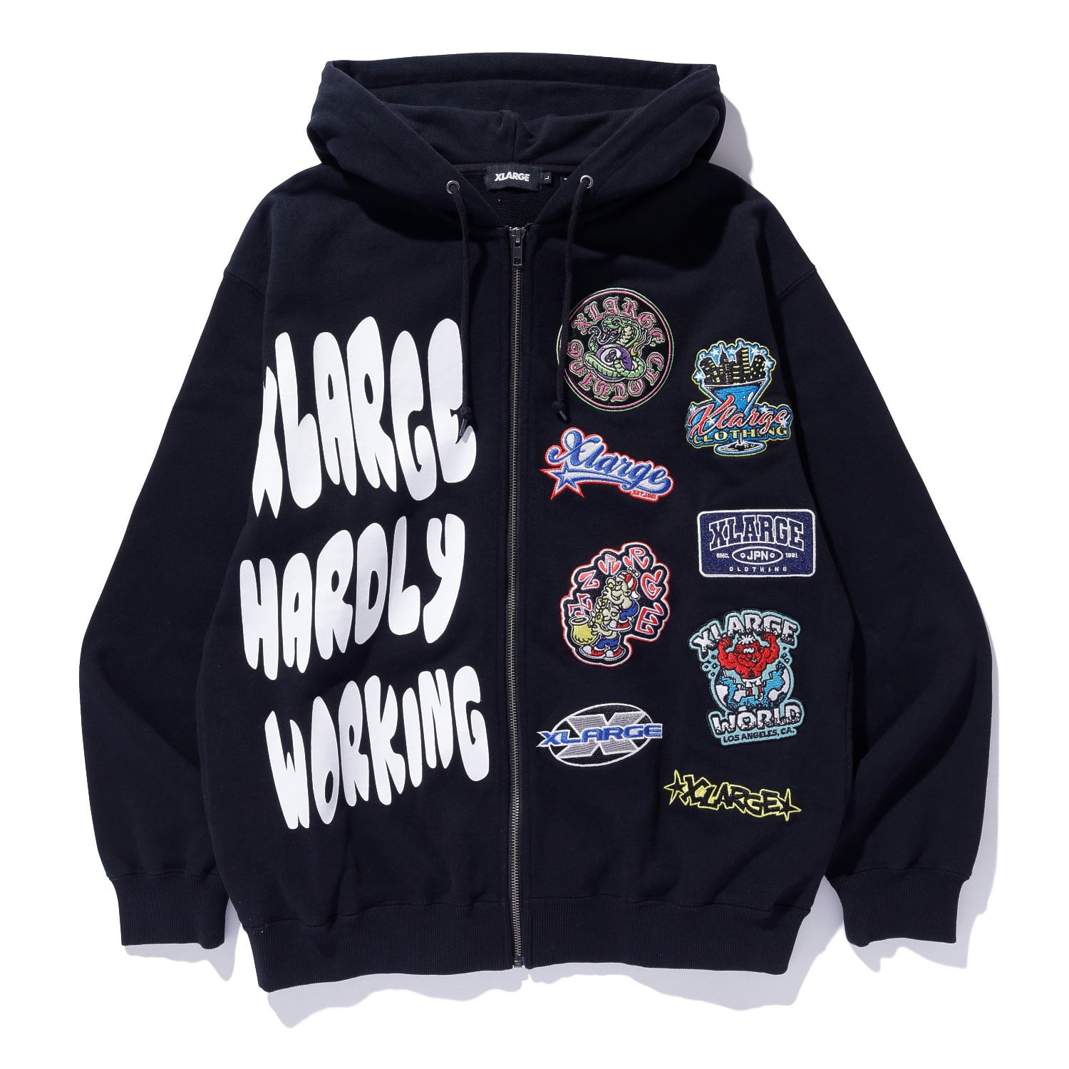 エクストララージ XLARGE ジップパーカー 【公式通販】
