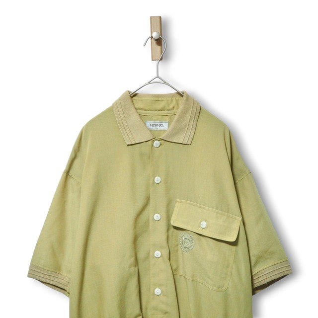 【VINTAGE】プルオーバーポロニット