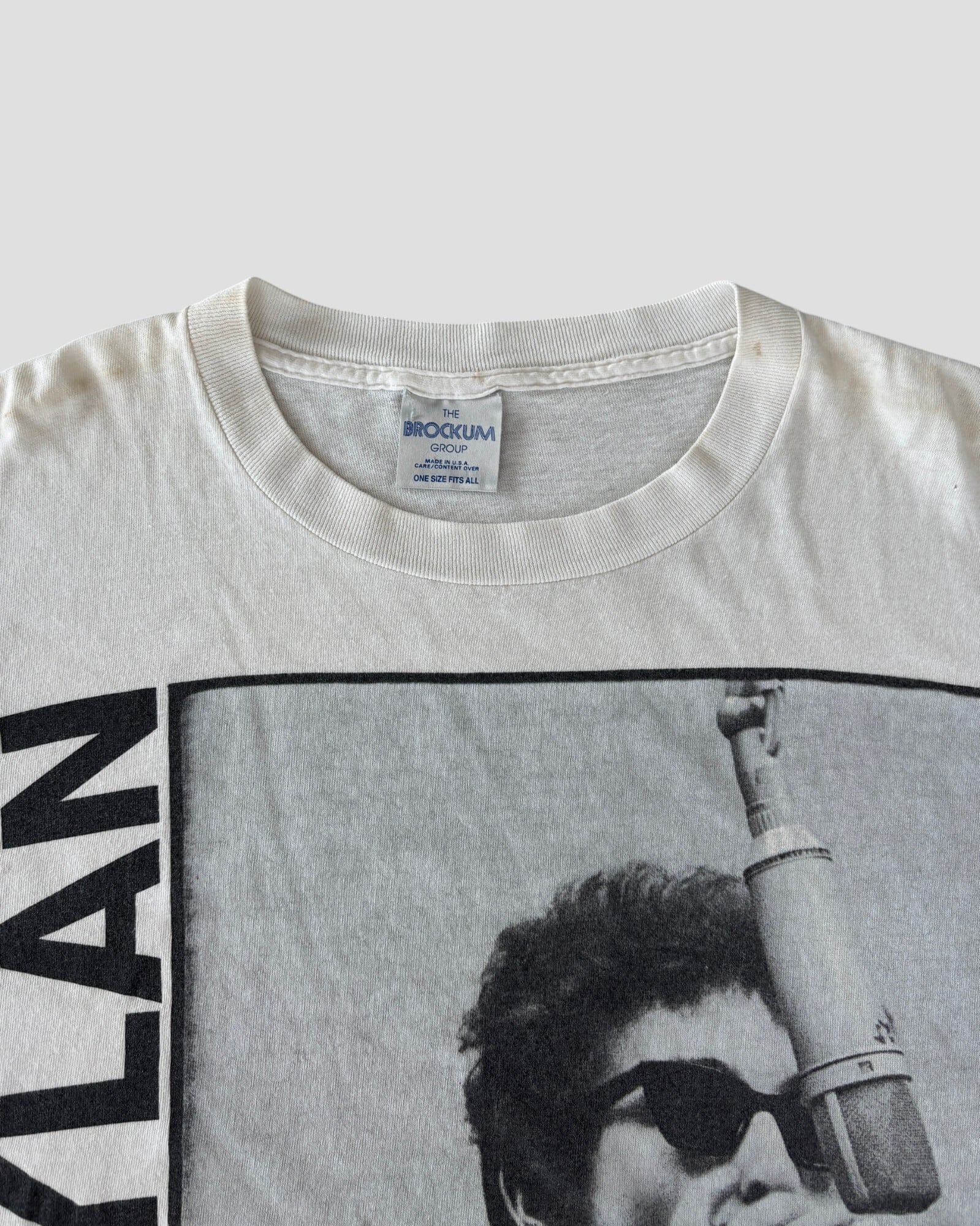 BOB DYLAN- Vintage 90s L Music T-shirt made in USA | BEGGARS
