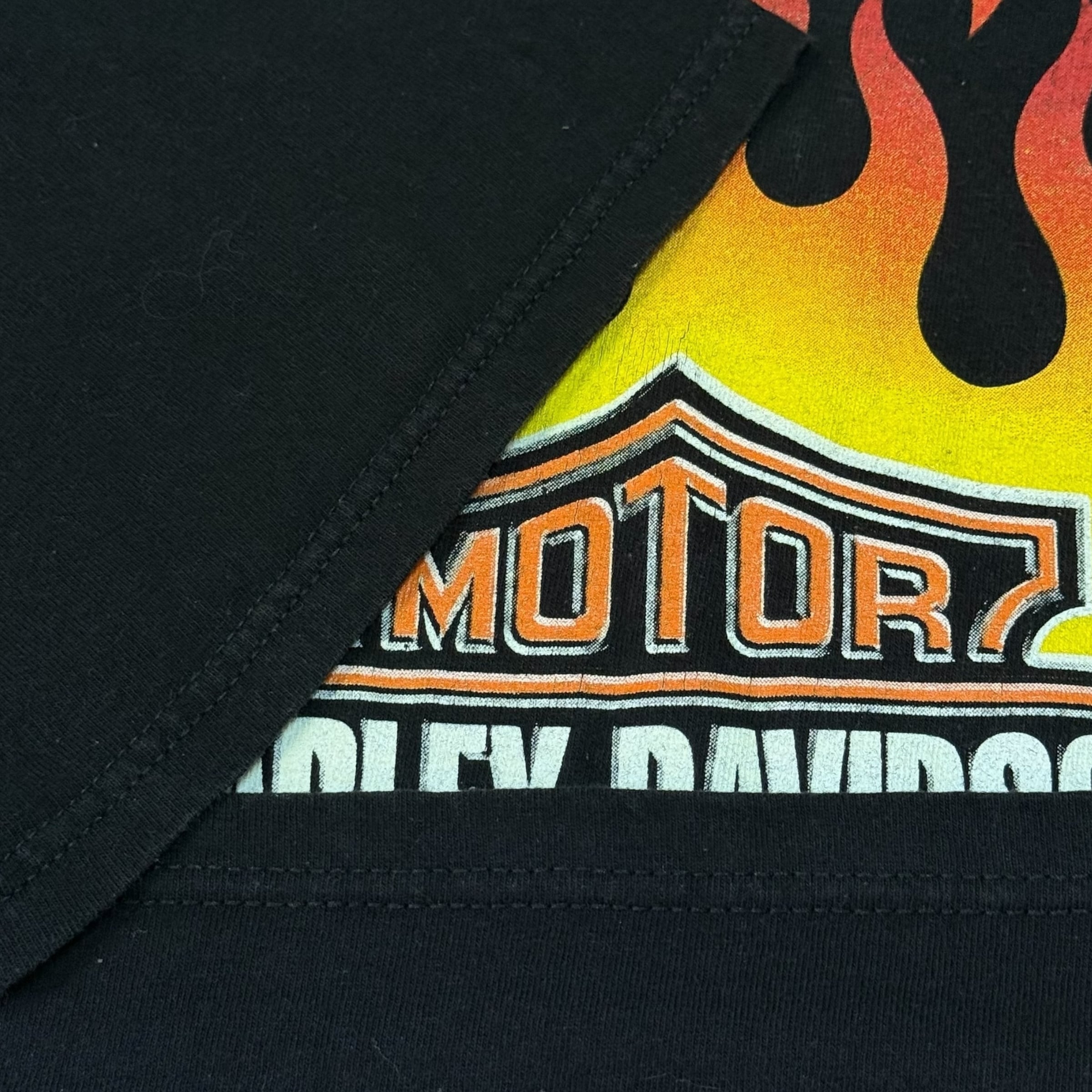 Harley-Davidson】ハーレーダビッドソン フレイムロゴ Tシャツ XL