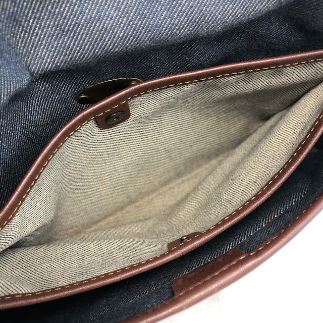 CELINE セリーヌ パリマカダム ロゴ デニム ホーボーバッグ ショルダーバッグ インディゴ vintage ヴィンテージ オールド xsbhs5