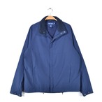 ポロゴルフ ラルフローレン ポリエステルジャケット ネイビー 襟フリース POLO GOLF RALPH LAUREN メンズM 古着 @DZ0702