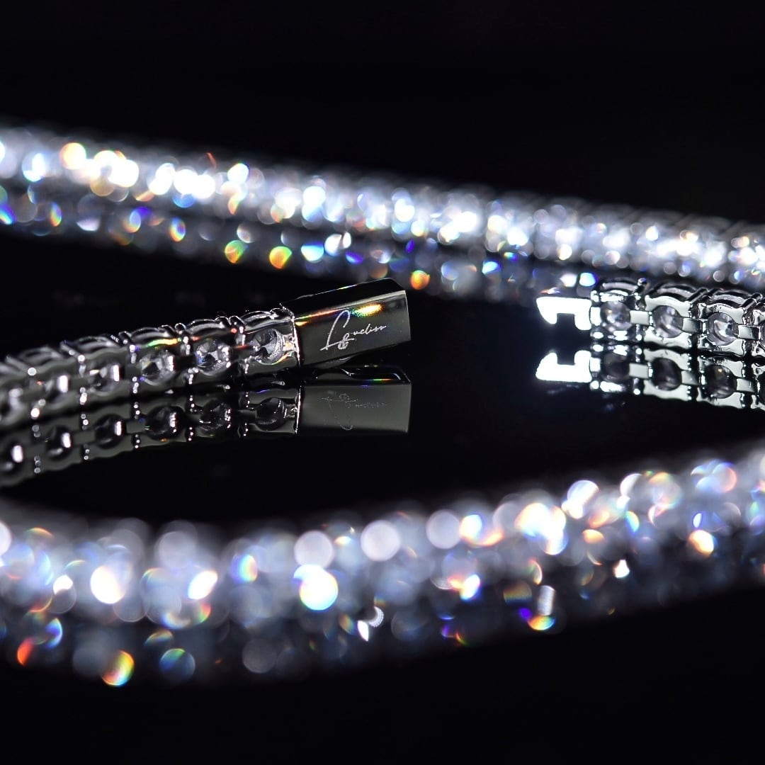 316L 5mm tennis bracelet 【5A等級 CZ】 | ✯Lucliss Jewelry✯