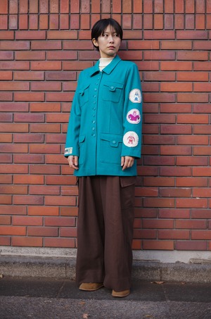 【一点物】Emblem Vivid Short Coat feat.umao