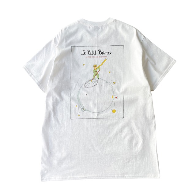 【LABRAT】×星の王子さま Snake tee - c (WHITE)