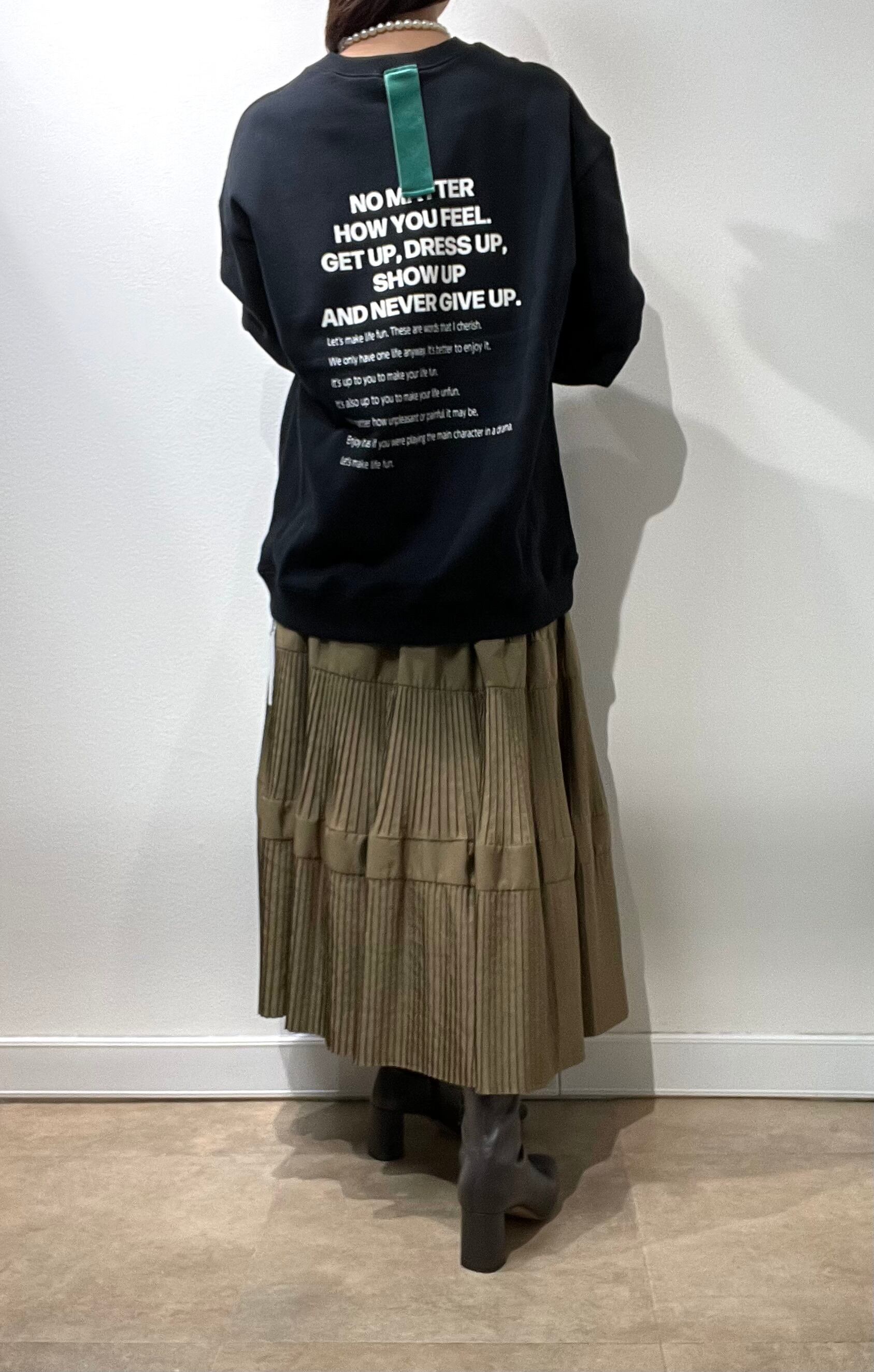 NUS】国産裏毛バックロゴプルオーバー 550-35531 | Posie dress