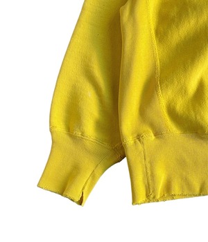 Vintage 90s M Champion reverse weave sweatshirt -Yellow-