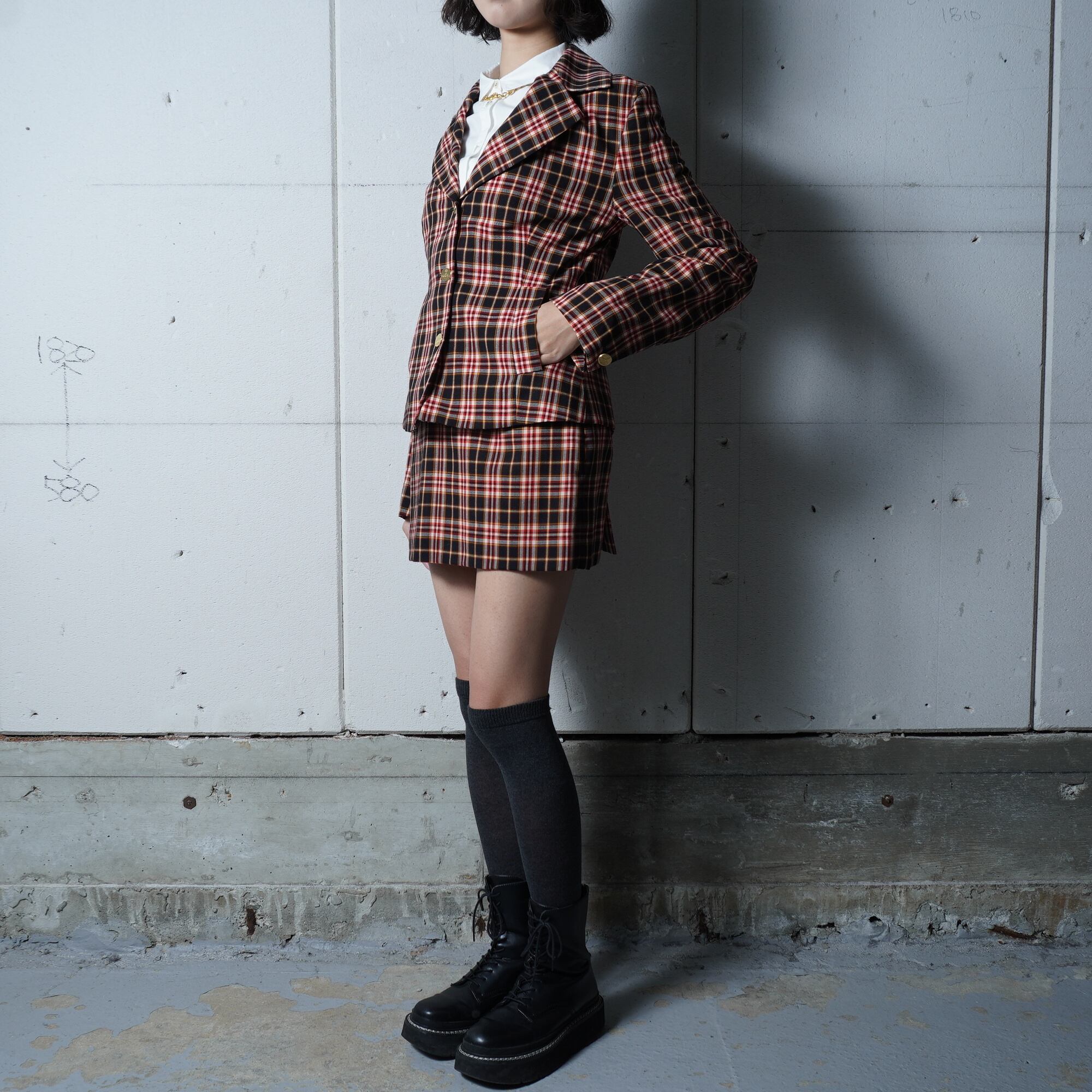 ヴィヴィアン　オーブ柄　ベスト　スカート　セットアップ Vivienne Westwood】ヴィヴィアンウエストウッド 
