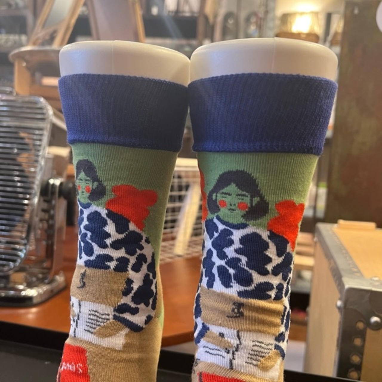 TOPANGA SOCKS Lady's　Diary Time　レディースソックス日記の時間　　ソックス　靴下　ギフト　プレゼント