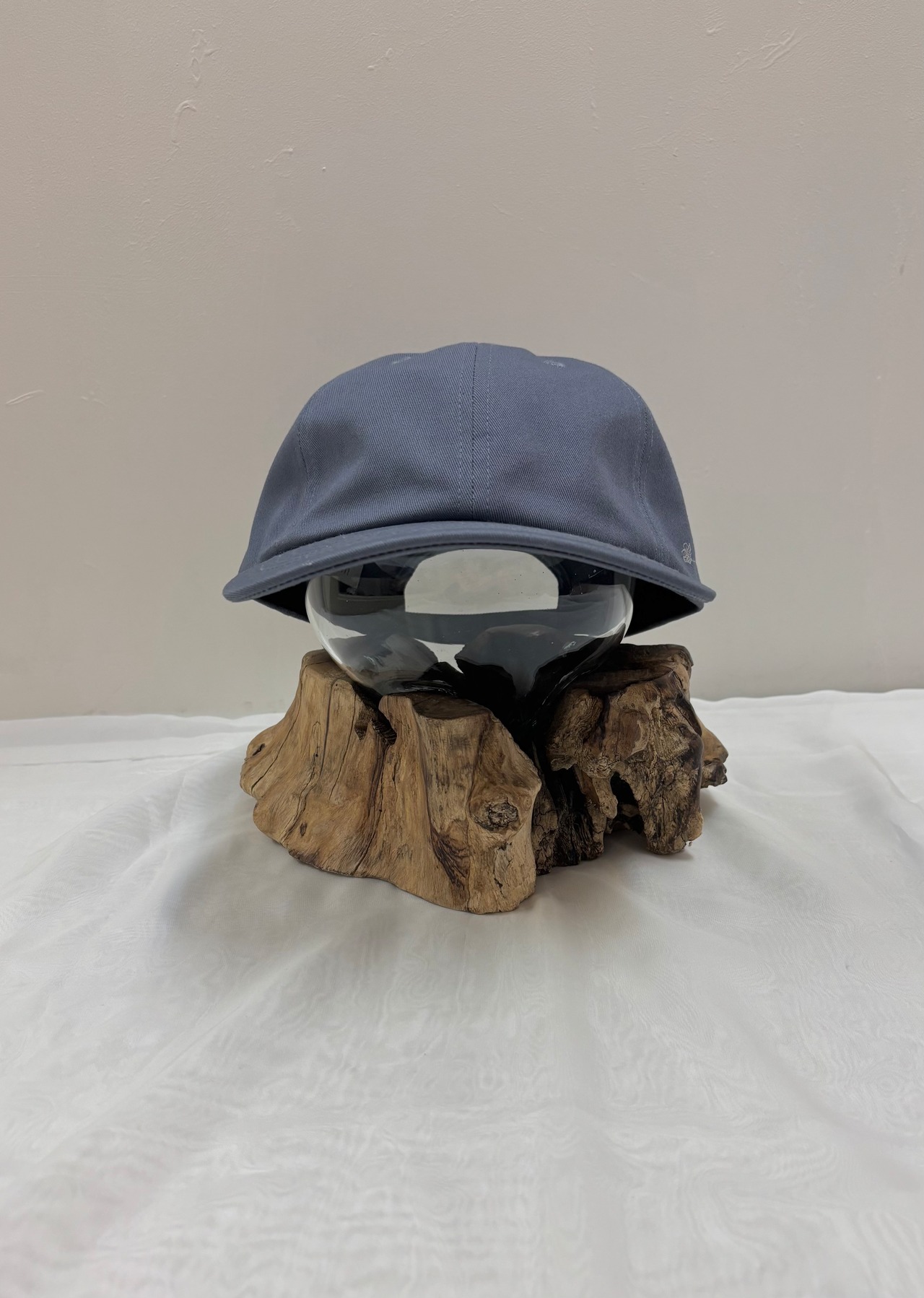 Lay Side Cap  /  BLUE GRAY - 2