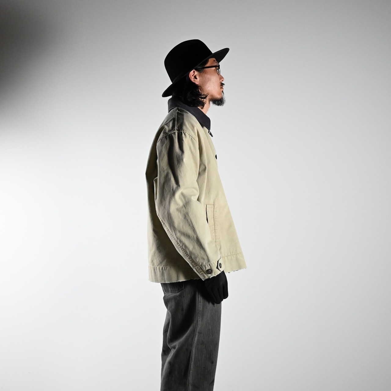 ANACHRONORM / SOUTIEN COLLAR MIDDLE JACKET