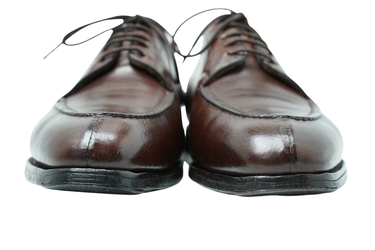 【EDWARD GREEN】DOVER U-Tip  Brown Grain Leather 5h E (Second Hand)