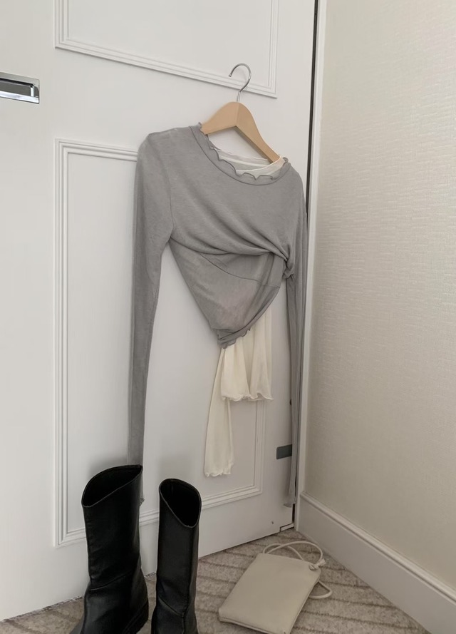 (予約) OUIR / Solbe tee 5color