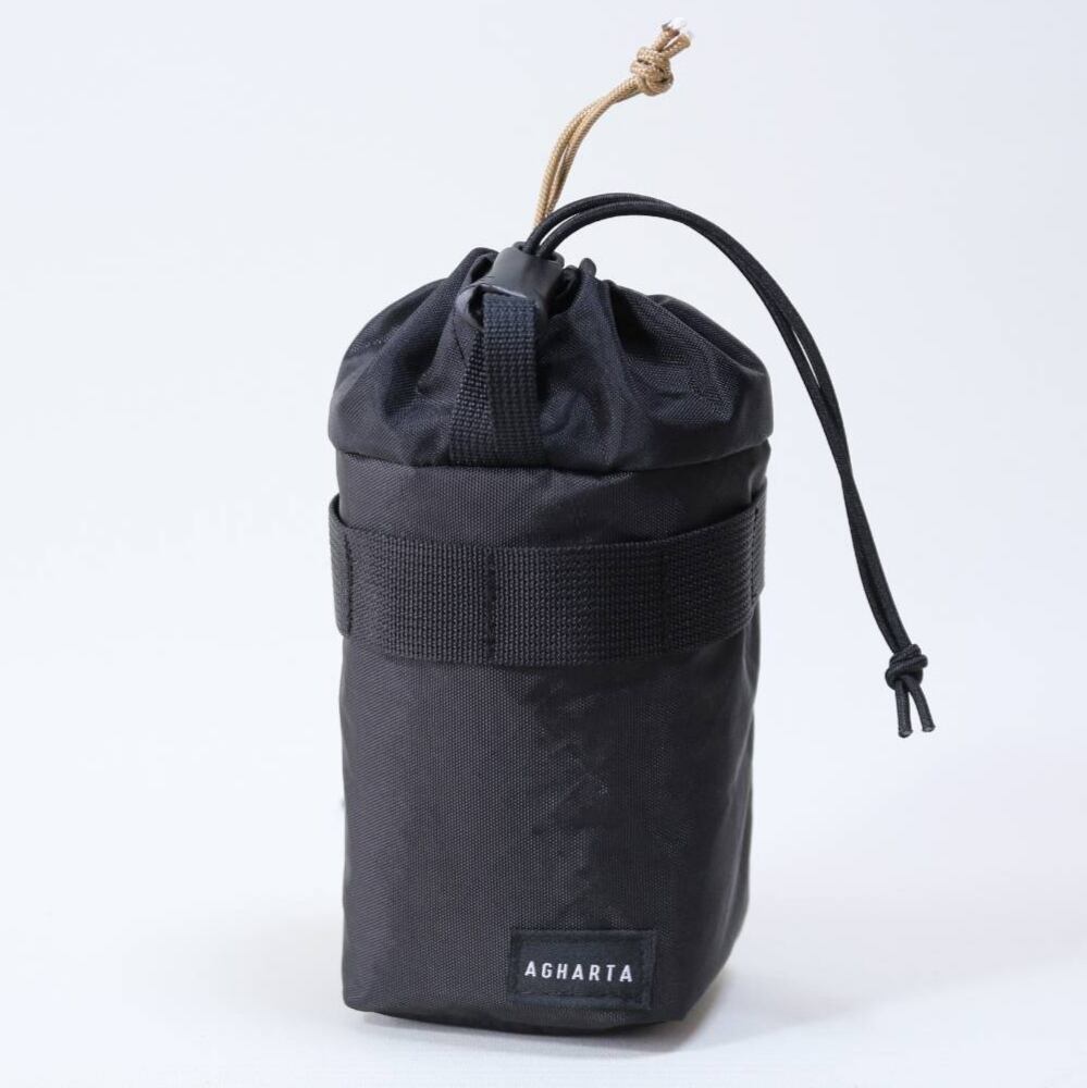 Zip Pannier Bag X-PAC Black | AGHARTA bike packing