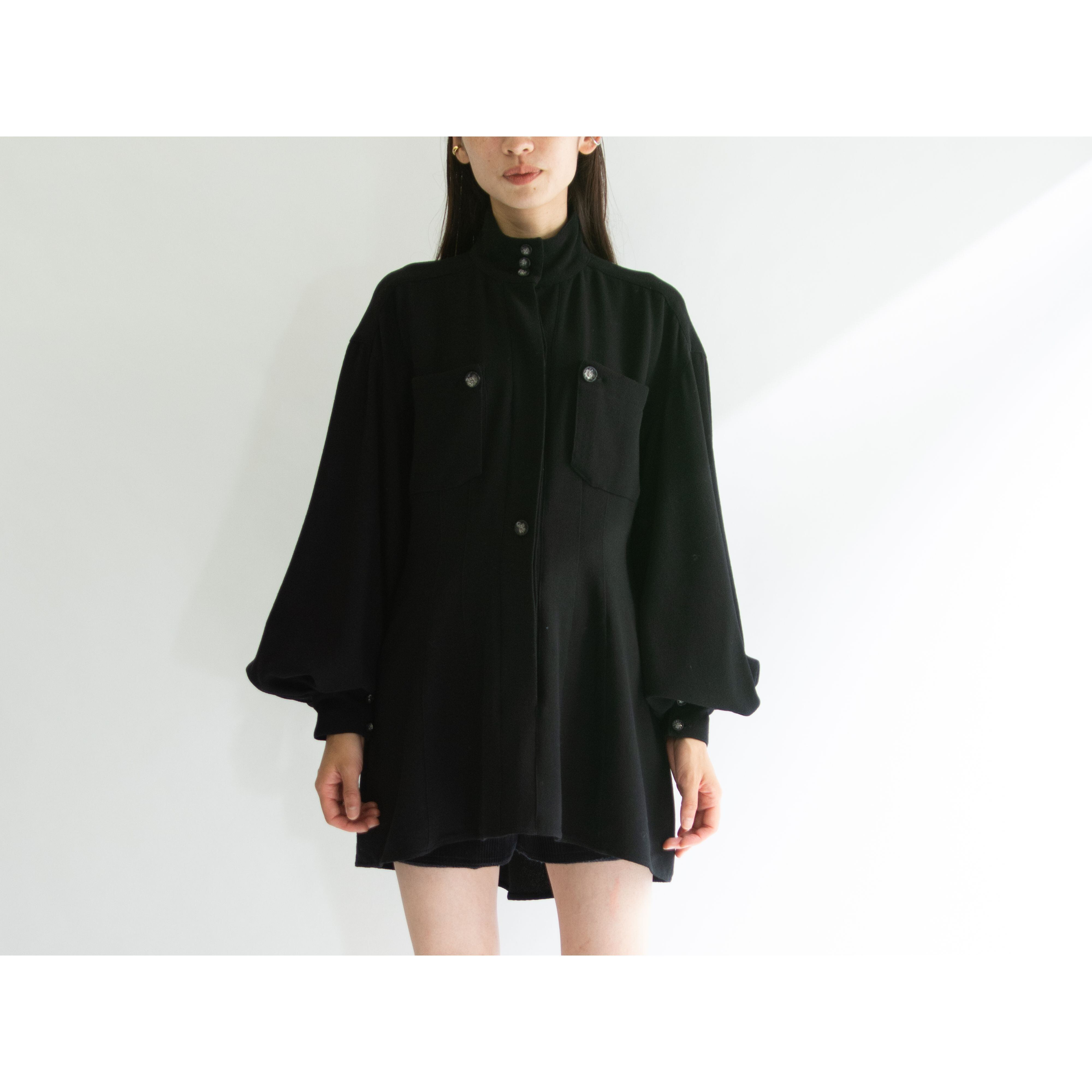 【FENDI】Made in Italy 100% Wool Pullover Blouse Jacket（フェンディ イタリア製 プルオーバーウール ブラウス ジャケット）