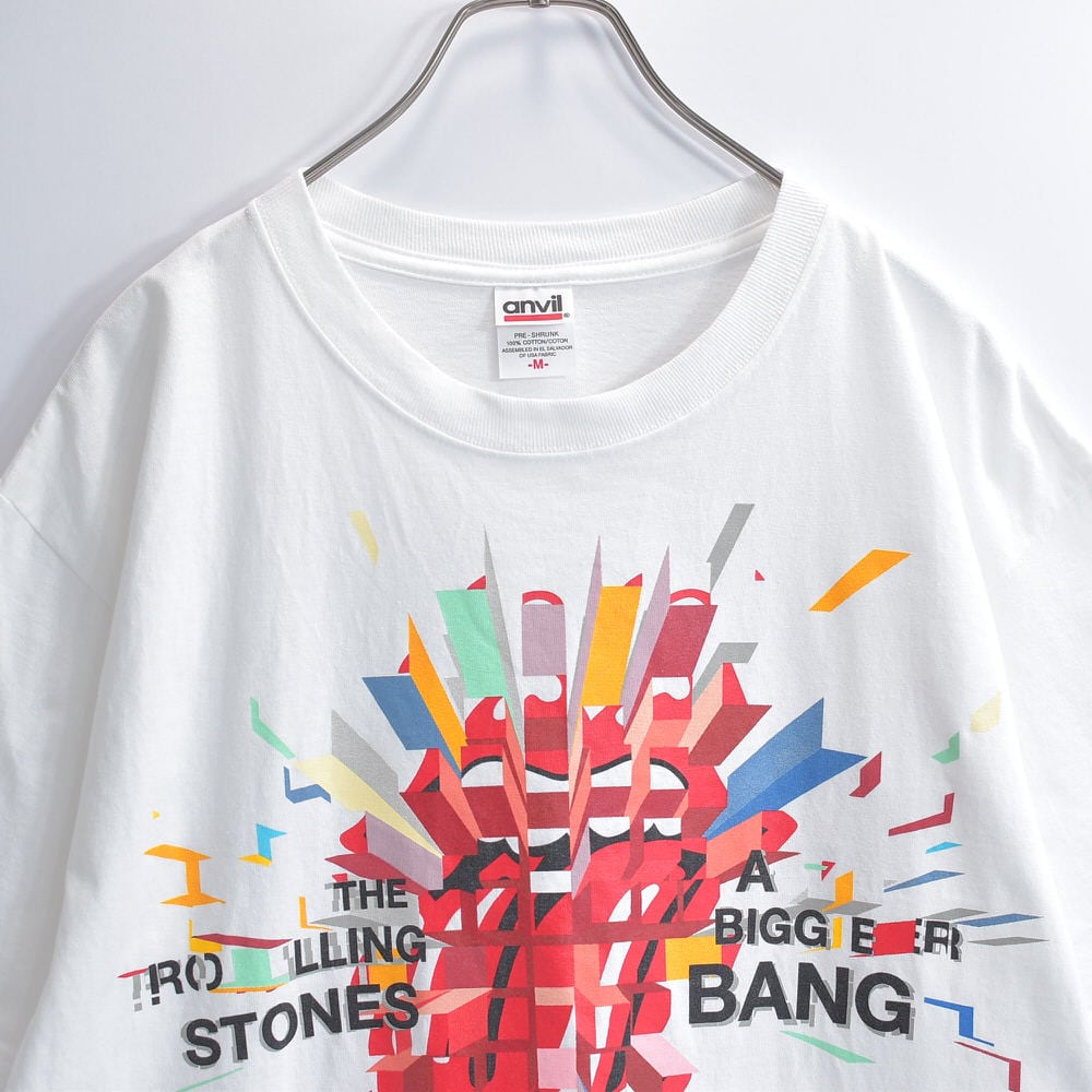00s USA製 anvil アンビル THE ROLLING STONES ワールドツアーT
