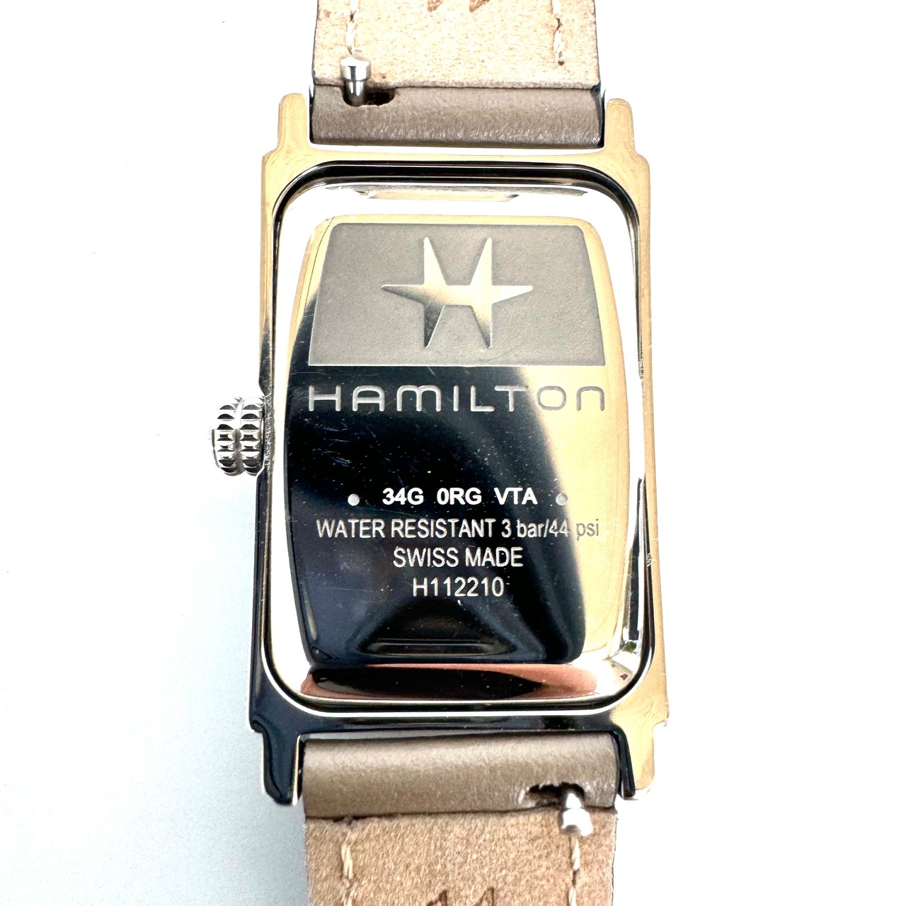 ハミルトン HAMILTON スモセコ 革ベルト レディース 腕時計 C973  