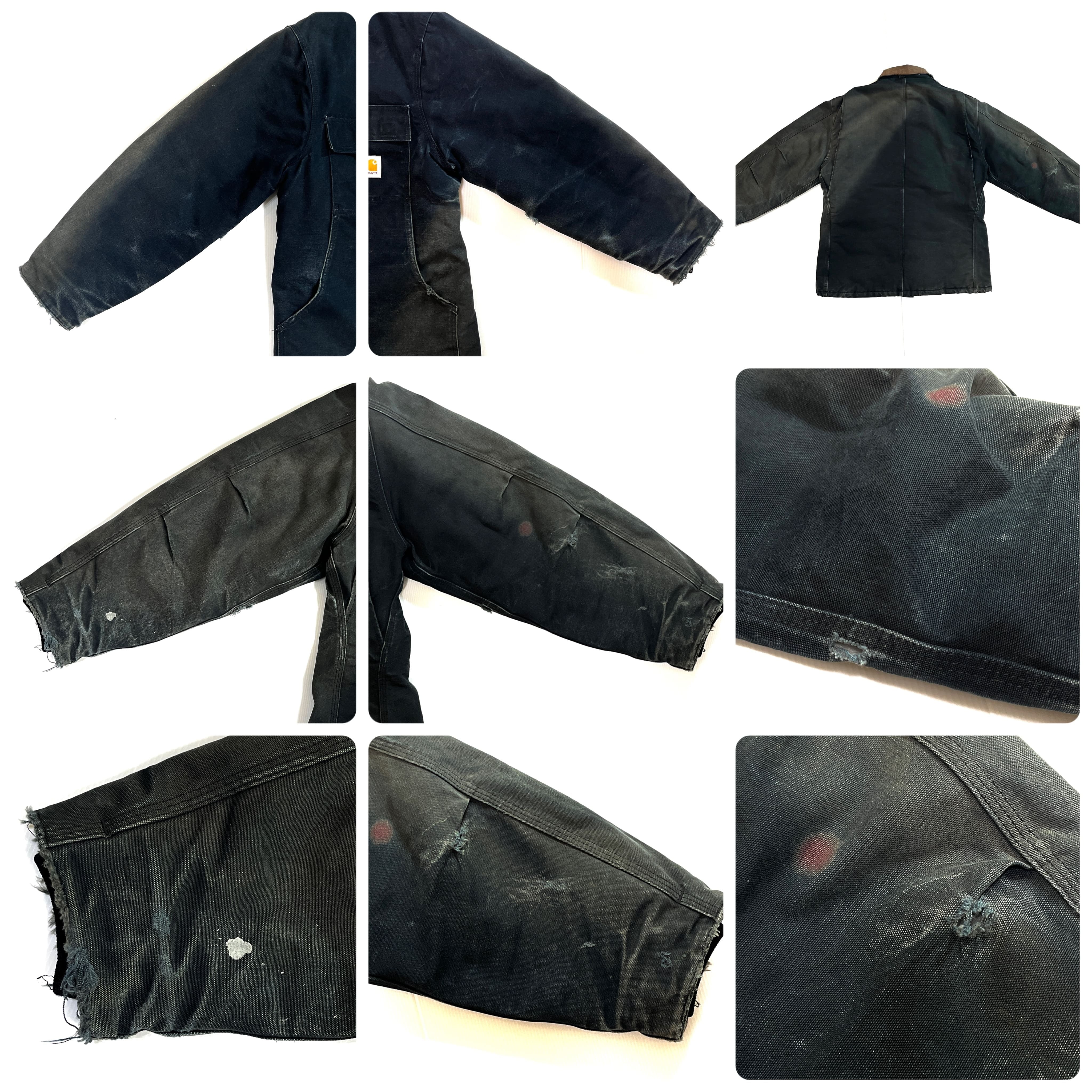 超希少極上フェード 90s 00s C003 BLK Carhartt カーハート