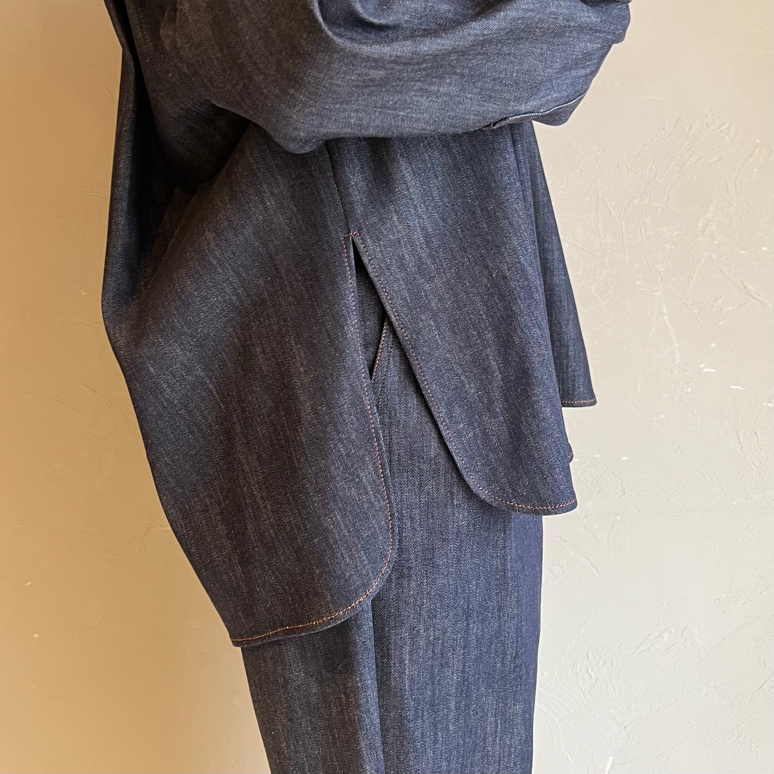 PASSIONE 】ノーカラーデニムジャケット | valance 福井｜レディース