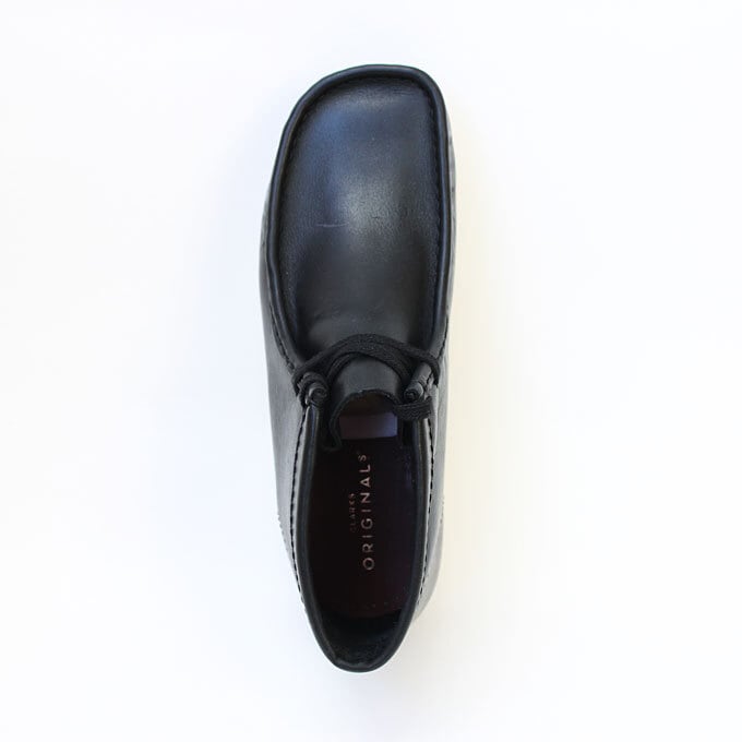 clarks cuir noir