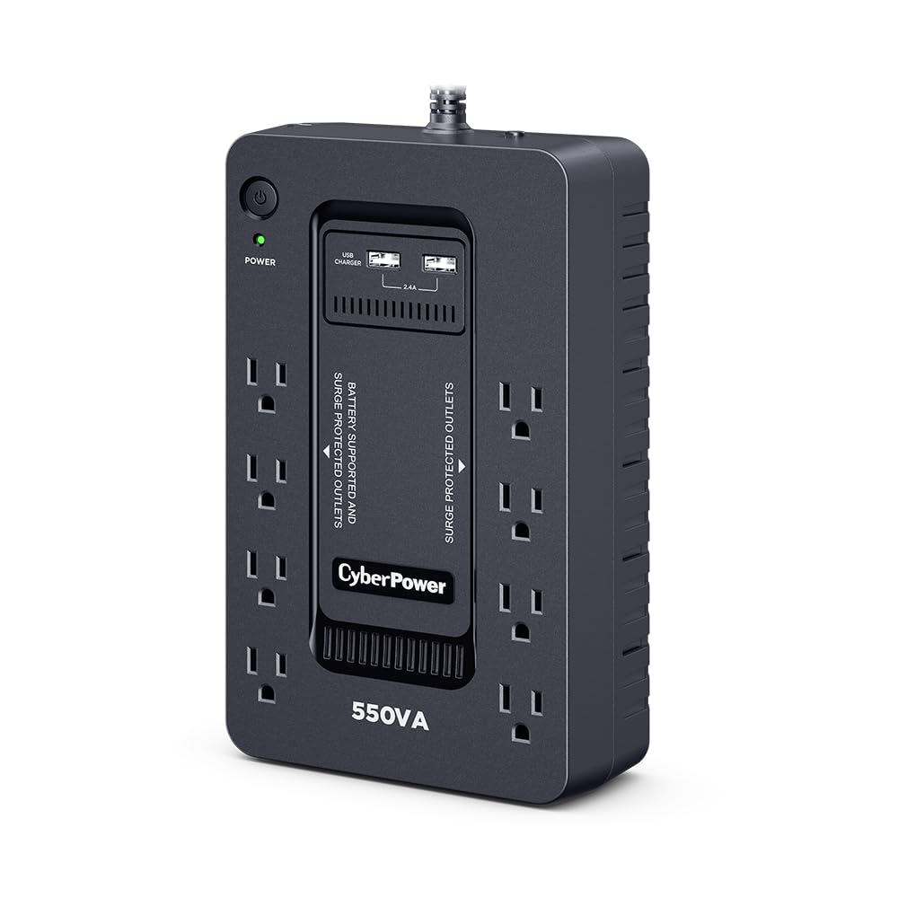 SX550UJP CyberPower UPS 無停電電源装置 常時商用給電 矩形波 550VA