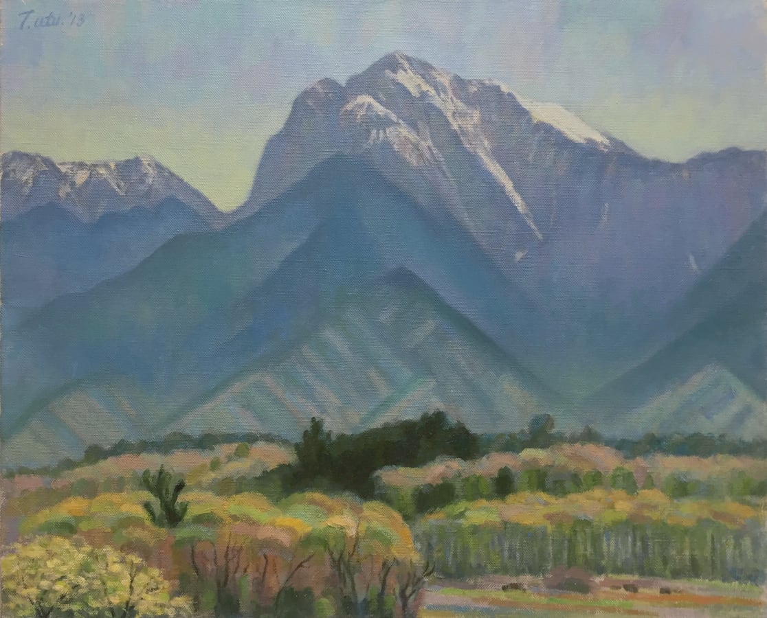 F15 油絵 F15 額縁 大型 絵画 ホワイト 油絵 F15｜油絵・写真