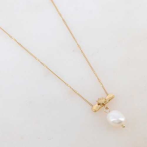 【ikita paris】-Necklace- Pearl IKN214