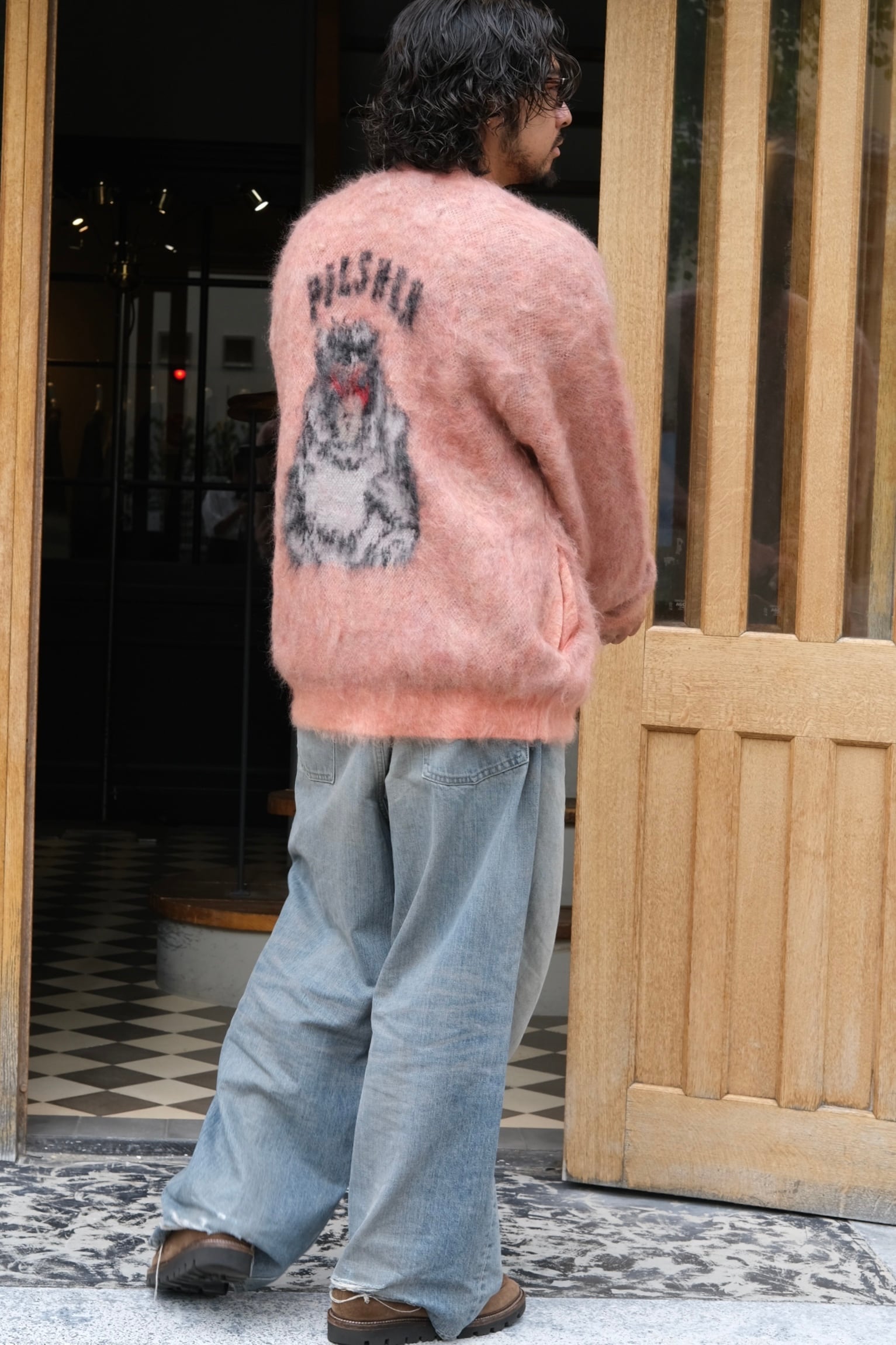 kota gushiken】Monkey the PILSNER - pink - | loop kota gushiken】Monkey the PILSNER - pink - | loop