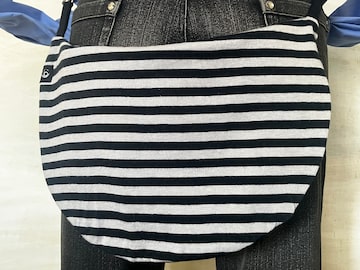 バムフラップ けつあて 尻当て バムフラップ パンク 紺 ネイビー 