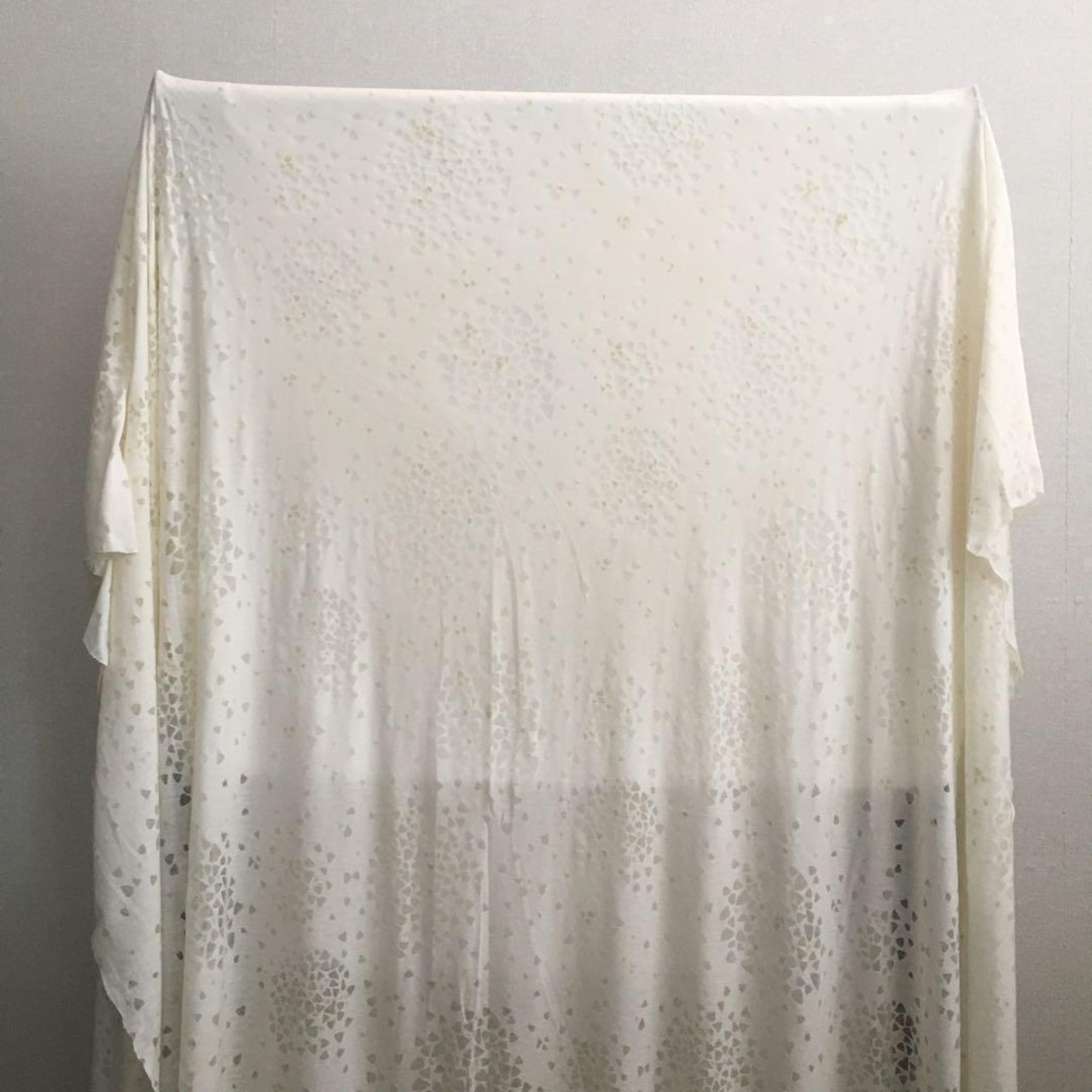 レーヨン混オパールシースルーニット生地-210cm-curl tricot 2FX/5180●