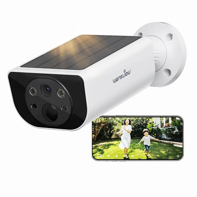 500万画素・信号強化】防犯カメラ 屋外 2台 モニター付き ワイヤレス