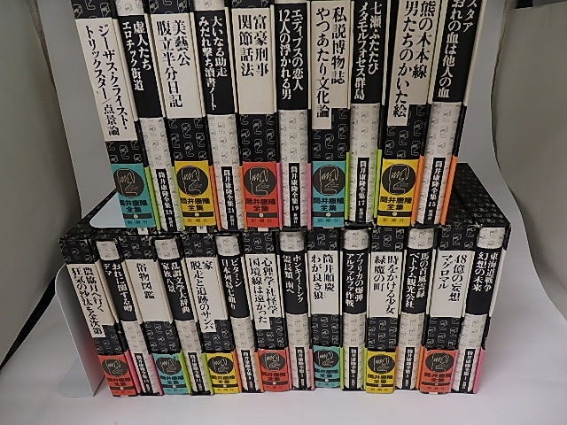 筒井康隆全集 全24巻揃 / 筒井康隆 [22618] | 書肆田高