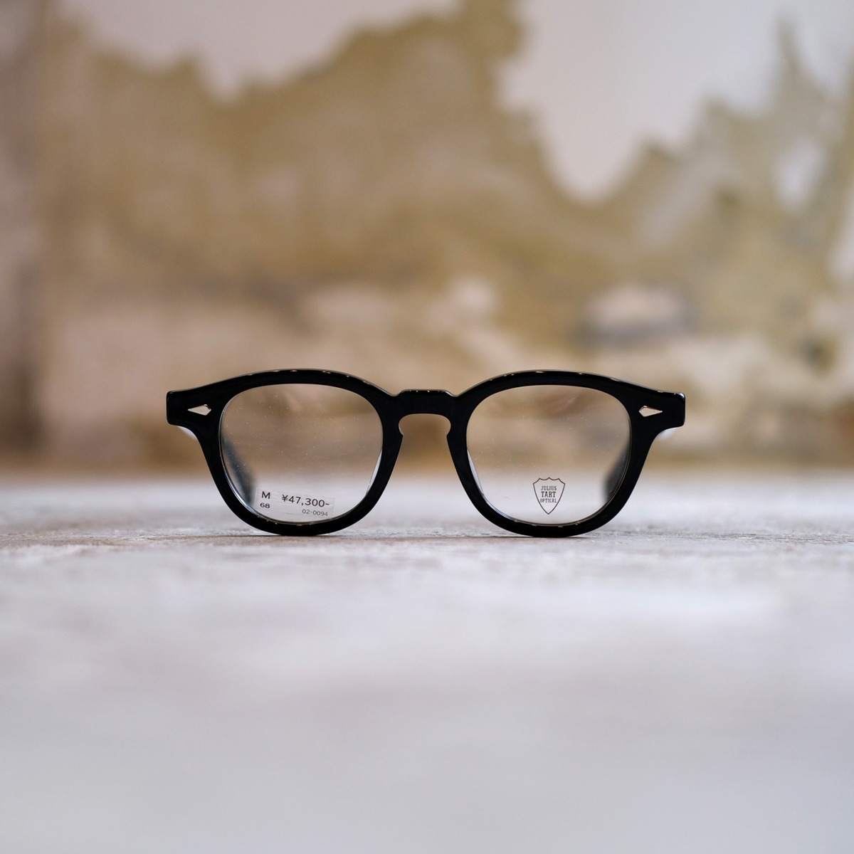 美品！JULIUS TART OPTICAL/ジュリアスタートオプティカル AR ブラック 