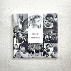 写真印刷／メモリアルキャンバスボード／モノトーン