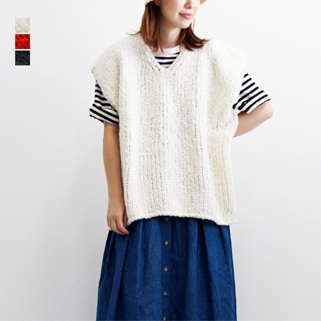 ichi ニット ベスト