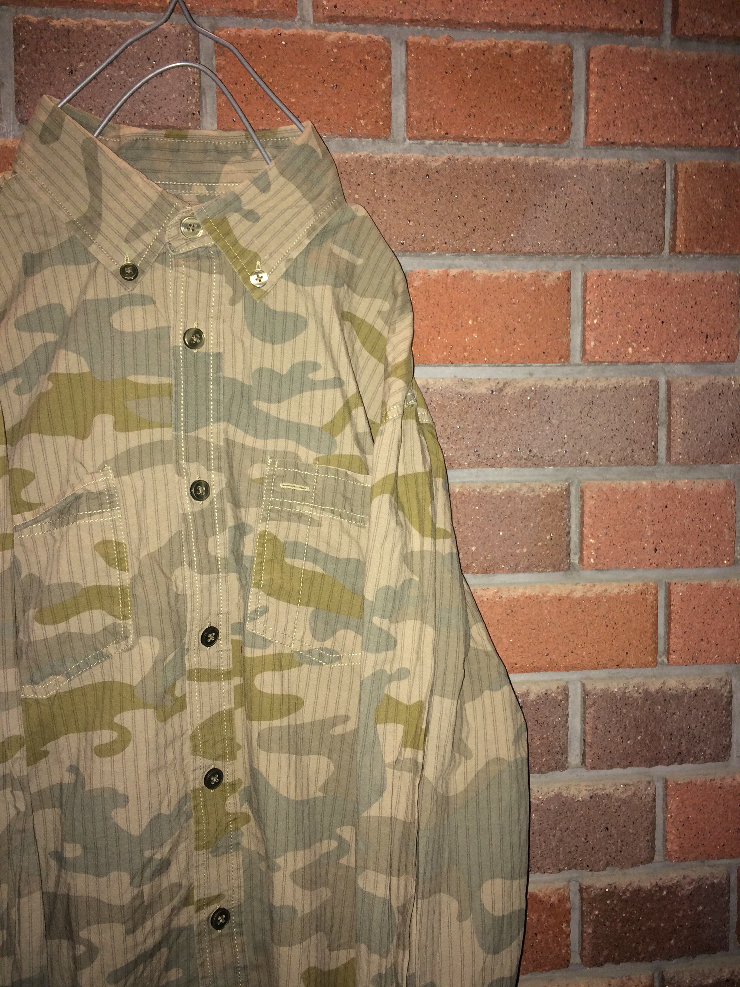 柄シャツ 古着 USA輸入