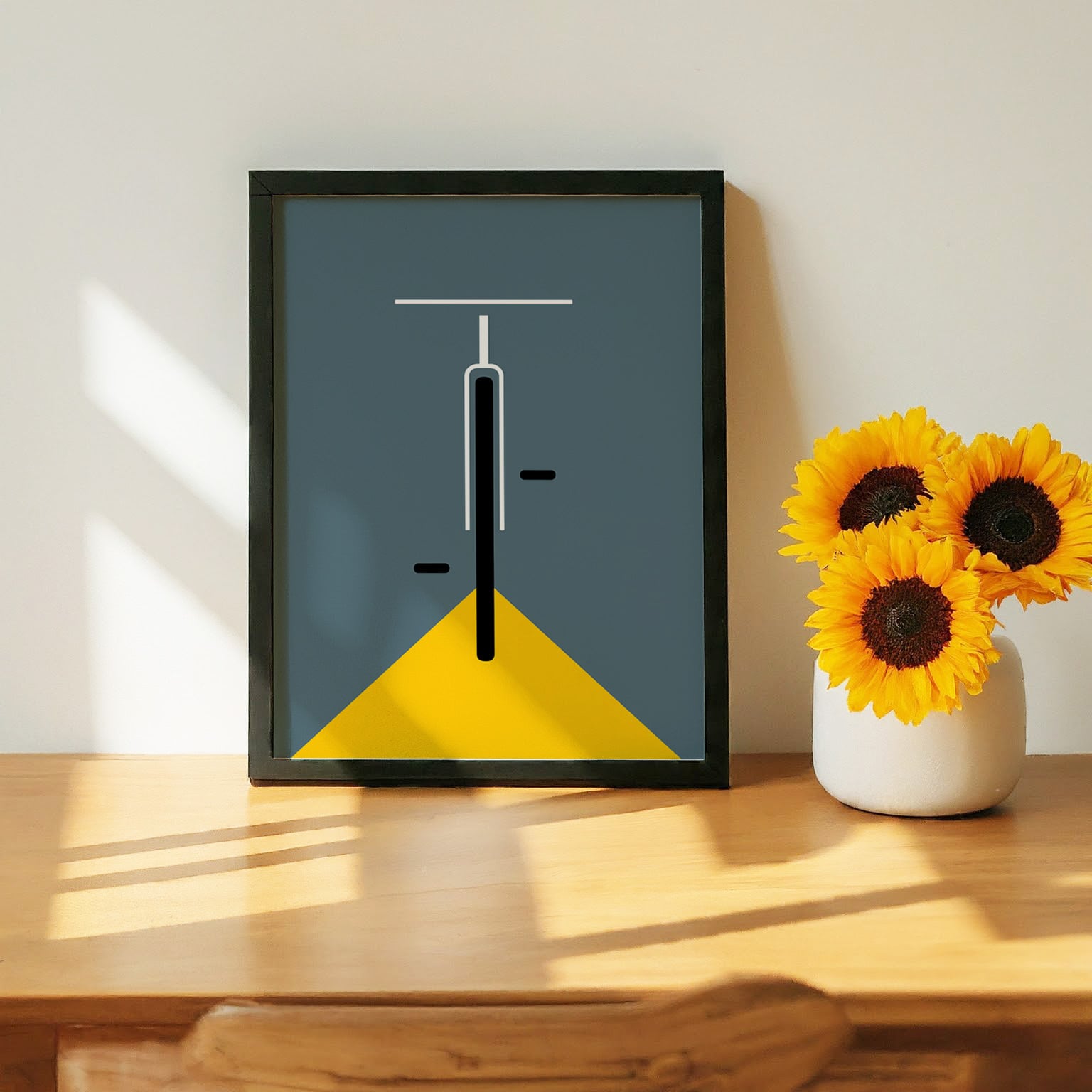 【額装済】バウハウス 建築 額縁付き アートポスター モダン インテリア 額付 アートポスター アートフレーム 抽象画バウハウス ポスター