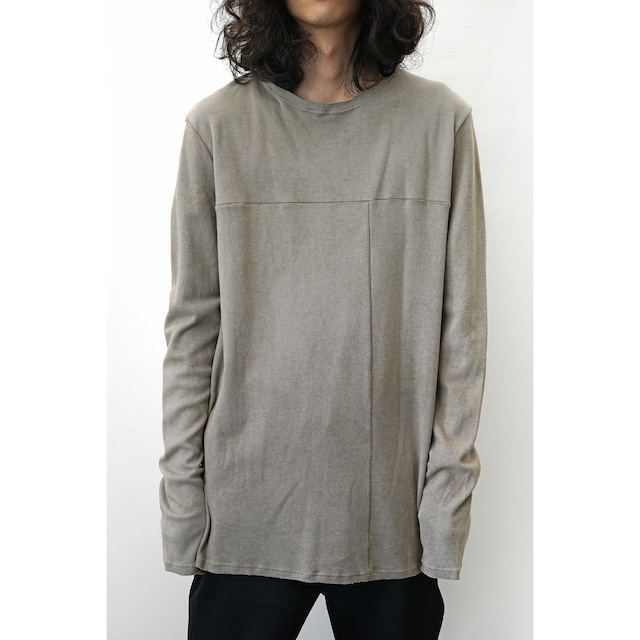 [daub] (ドーブ) M22FW-TS111 T-SHIRT (TAUPE)