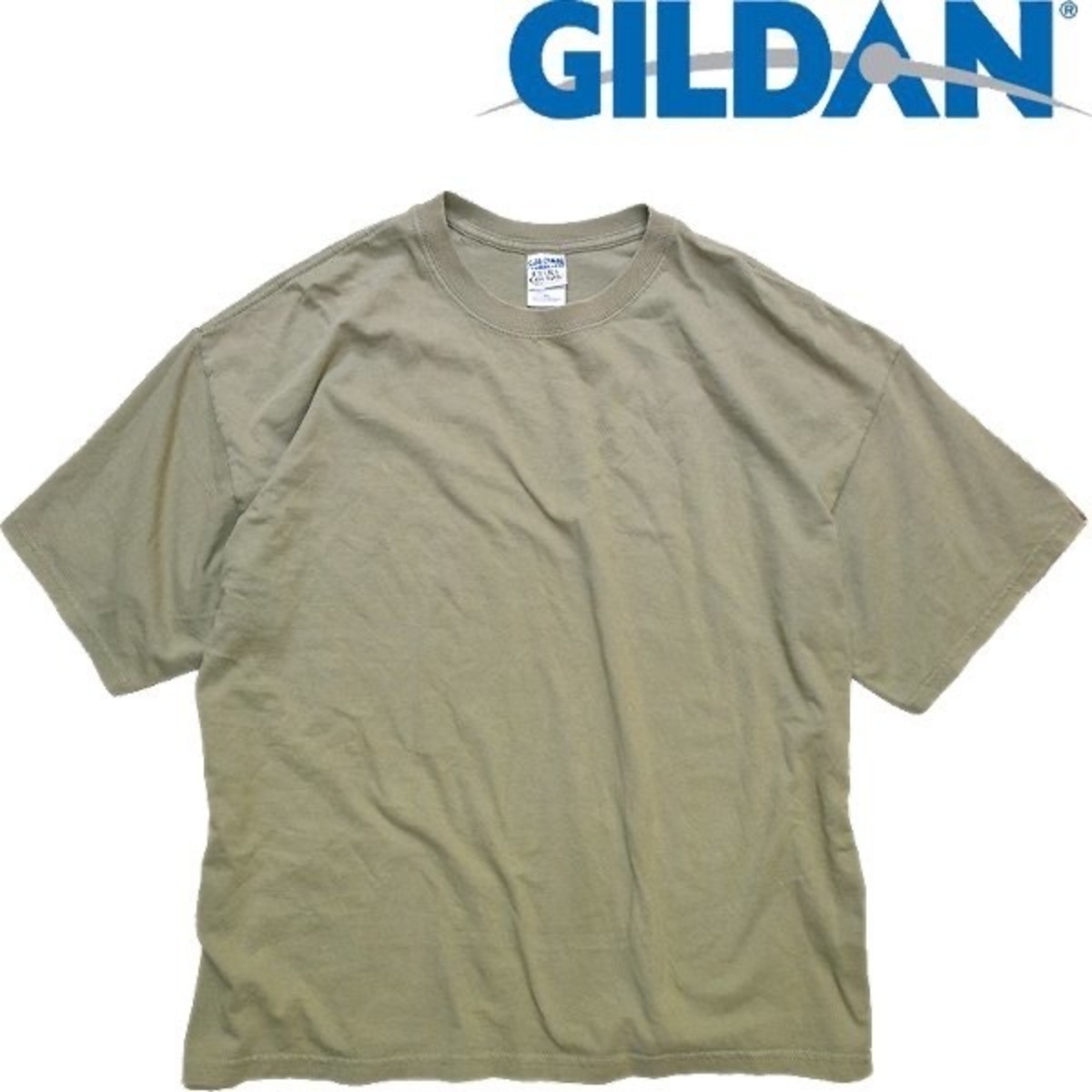 GILDAN ギルダン 90s オールド 刺繍タグ ミシガン大学 半袖 カレッジ Tシャツ XXL グレー メンズ main image 1