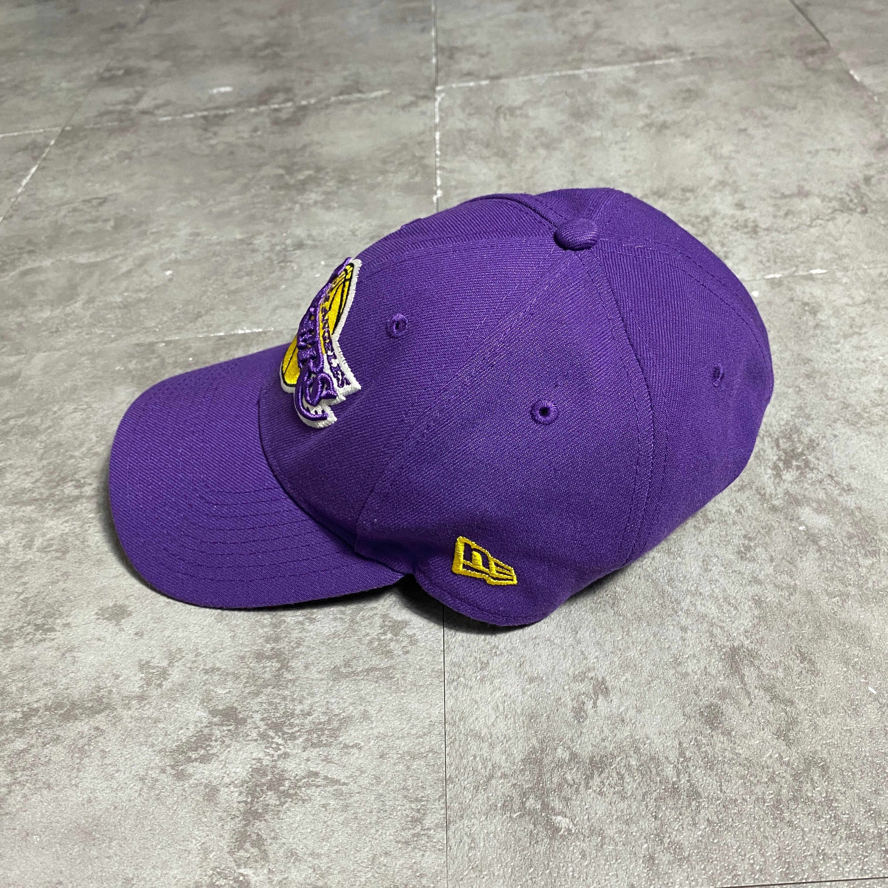 NEW ERA×NBA LAKERS ニューエラ レイカーズ ワッペン パープル