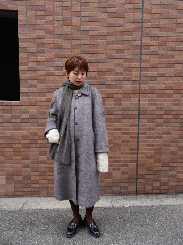 alpaca long coat【1828】