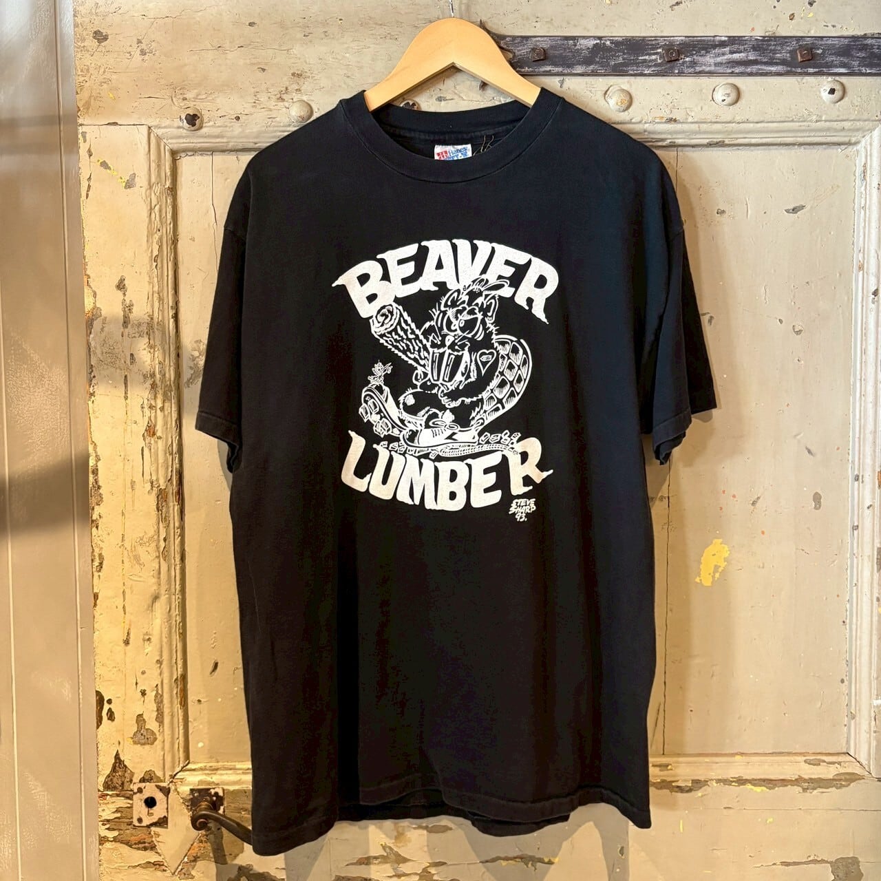 バレリーナ ワンスター Tシャツ 90s シングルステッチ メッセージ USA 