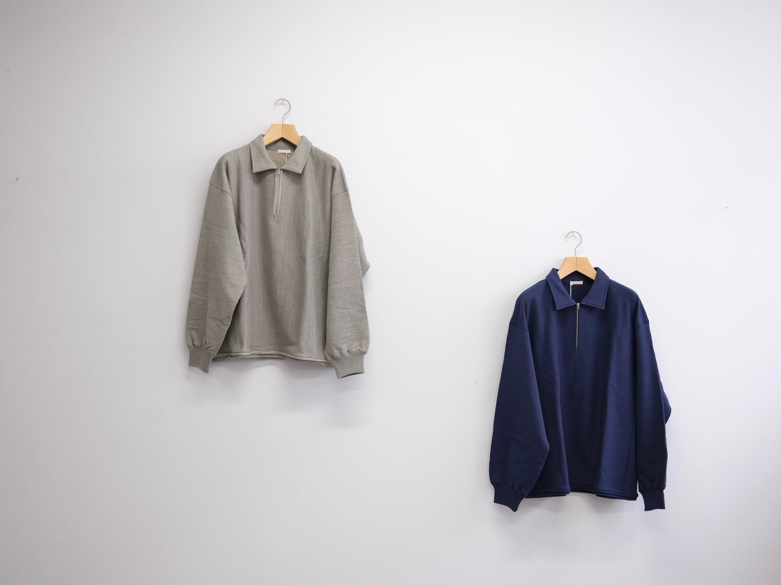 ULTERIOR” FADED SILKY TERRY RW HALF ZIP P/O” | Lapel online ULTERIOR” FADED SILKY TERRY RW HALF ZIP P/O” | Lapel online