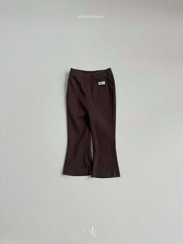 予約⌇atomeme / Clay boot cut pants