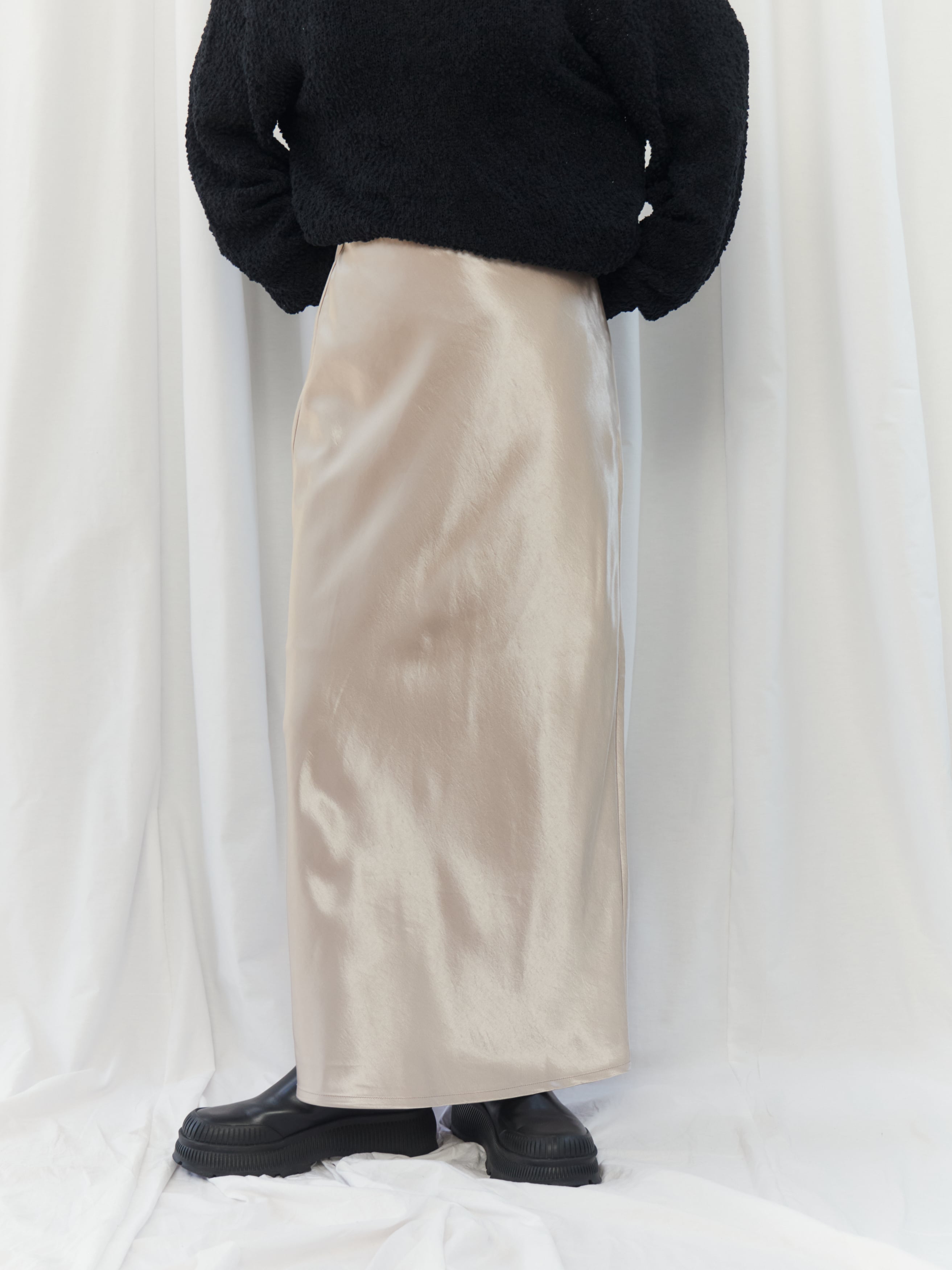 SATIN SKIRT(サテンスカート)【3876100】