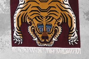 Tibetan Tiger Rug 《Mサイズ•ウール303》チベタンタイガーラグ