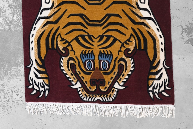 Tibetan Tiger Rug 《Mサイズ•ウール303》チベタンタイガーラグ