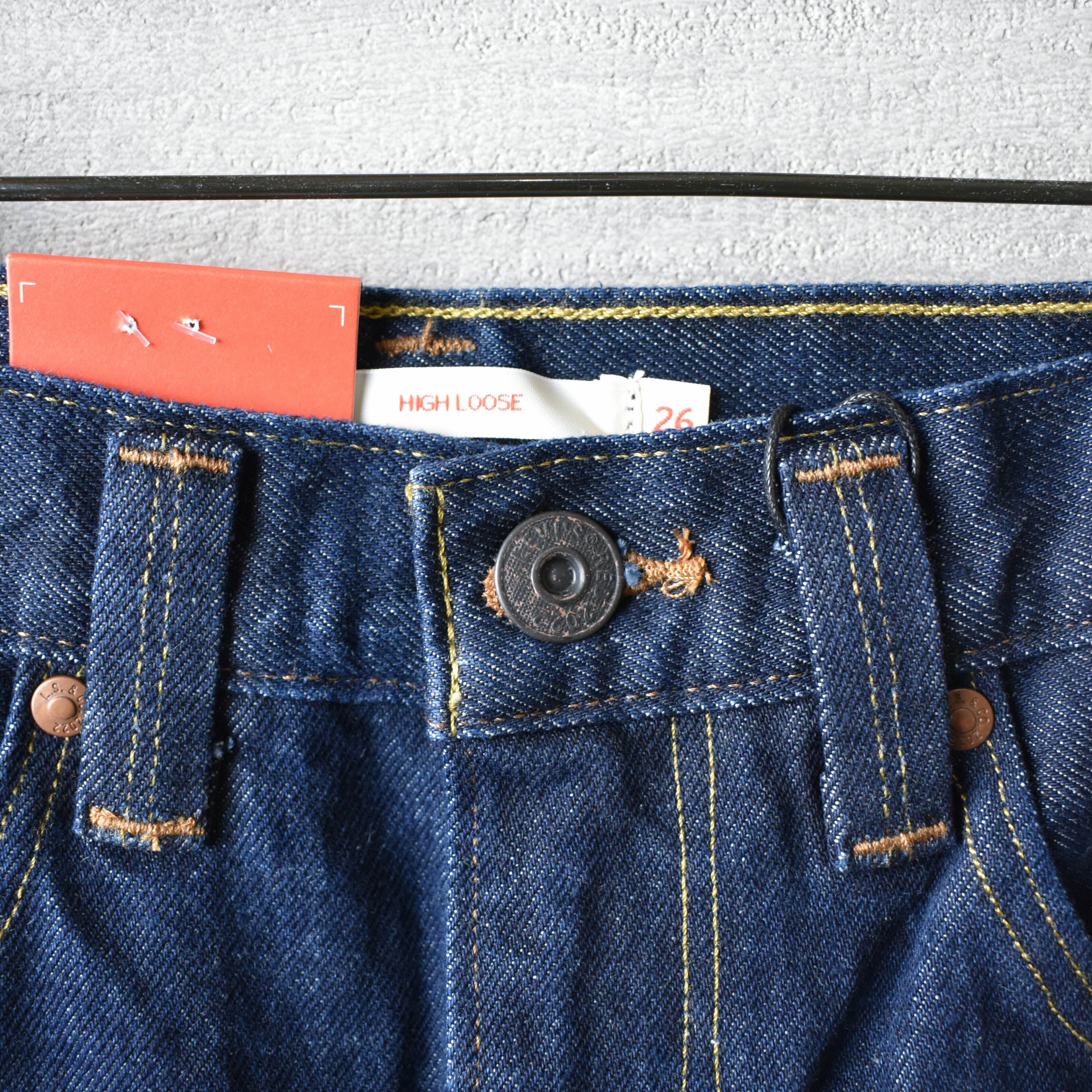[NEW] LEVI'S RED HIGH LOOSE CUFFED インディゴ A2682-0001 26inch