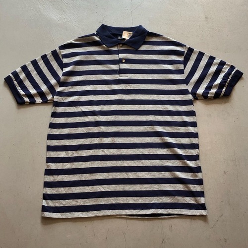 deadatock！80s〜90s Pairick  border polo shirt【高円寺店】